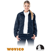Ženska delovna jakna LH-Wovico temno modre barve