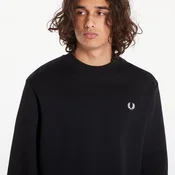 Fred Perry CREW NECK Črna
