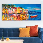 Wallity Slika na platnu 50x120cm