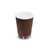 Papirnati lonček (PAP/PE) PREMIUM O90mm 420ml `0.3L/12oz/L` [25 kosov]