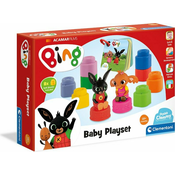 Clementoni Mehki igralni set Clemmy s knjigo Bing