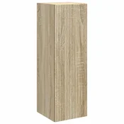 vidaXL Omejen kabineta za kopalnico Sonoma hrast 33 x 34,5 x 60 cm