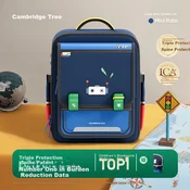 Cambridge TreeŠkolski ranac za dečake, Teget