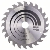 BOSCH List kružne testere Optiline Wood 210 x 30 x 2.8 mm. 24