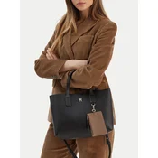 Torbica Tommy Hilfiger črna barva, AW0AW18233