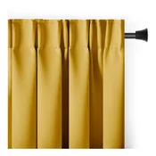 Rumena zatemnitvena izolacijska zavesa 140x270 cm Pleat – Restilo