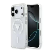 Maska Guess IML Gradient Triangle Logo MagSafe za iPhone 17 Pro transparent