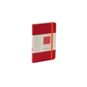FABRIANO notes Ispira pocket tvrde korice 9x14 85g 96l na točkice rosso 19591408