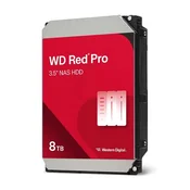 Western Digital 3,5 8000 GB interni SATA III 7200 o/min 256 MB crveni PRO WD8005FFBX tvrdi disk 5 godina