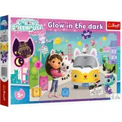 Trefl Puzzle 100 svetleče v temi Gabbys Dollhouse