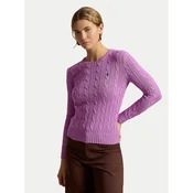 Polo Ralph Lauren Pulover 211971869511 Roza Regular Fit