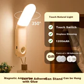 Kufire Nocna lampa, 1200mAh, Bela
