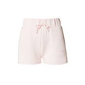 Kratke hlače Guess za žene, boja: ružičasta, s aplikacijom, srednje visoki struk