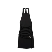 Pull&Bear Obleka črna