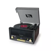 Mini linija MUSE M-112 W CD/FM sa gramofonom,crni