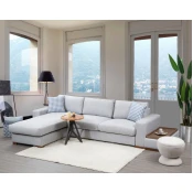 Atelier del Sofa Kutni set Loop 14 95x85x332cm Svijetlo siva