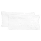 Vidaxl Vzglavnik 2 kosa 80x40x14 cm spominska pena