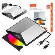 shumee Zenwire aluminijast USB3.0 DVD pogon SY881