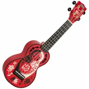 Mahalo MA1RD Art Series Russian Doll Soprano ukulele (Kot novo)