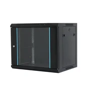 Maxpro line Rack orman nazidni, 9U, 600x450, staklena vrata