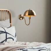 Opviq Zidna lampa Togg-14826, 20x35x27cm, IP20, Zlatna boje