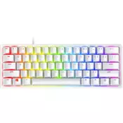Razer Gejmerska tastatura Huntsman Mini Mercury Edition 60% Opto Linear Red Switch