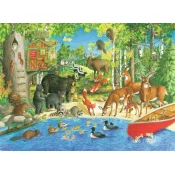 Ravensburger Puzzle Životinje, 200 delova