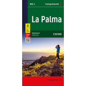 La Palma 1:30 000 / turistická mapa