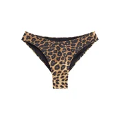 Lindex Bikini hlačke Naomi bež/rjava/črna