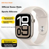 Mashi Zamenska narukvica za pametni sat za Apple Watch, Bela