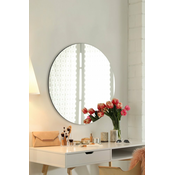 HANAH HOME Ogledalo Round Diameter : 40 cm Silver