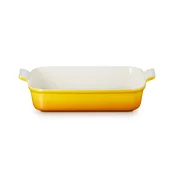Posoda za pečico HERITAGE 32 cm, 4 l, NECTAR, kamnita posoda, Le Creuset