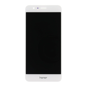 LCD zaslon za Huawei Honor 8 - bel - AA kakovost