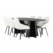 jedilnica set Dallas 4021 75x115x230cm