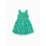 Abel & Lula Elegantna obleka 5038 Zelena Regular Fit