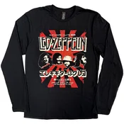 Led Zeppelin Japanese Burst Black L Majica