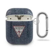 Guess Etui Guess Jeans Collection za AirPods 1/2 - temno modro