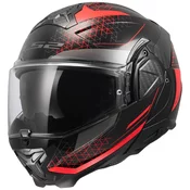 Motociklisticka kaciga na preklop LS2 FF910 Advant II Astral crvena