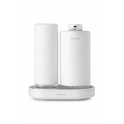 Komplet kuhinjskih dozirnikov s podstavkom Brabantia SinkStyle 2 x 200 ml