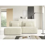 Kotna garnitura Franklin 215 (Bella 5) Krema, Funkcija spanjeFunkcija spanje, PredalPredal, 211x149x86cm