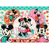 Ravensburger Puzzle Mickey and Minnie: Sanjski par XXL 150 kosov