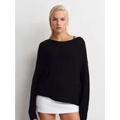 Dilvin Pulover Pullover črna