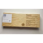 Lesena škatla za 15 pastelov Schmincke