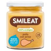 SMILEAT Bio priloga Piščanec z rižem 230 g, 6m+