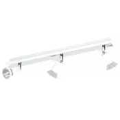 Eglo Sarria spot/3, led, gu10, 3x5w, 3x400lm, hrom/bela