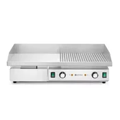 Žar, napol raven, napol rebrast, HENDI, Budget Line, 400 V/4400 W, 720x460x(V)241 mm