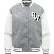 Ragwear Prehodna jakna Clubie Y siva/črna/bela