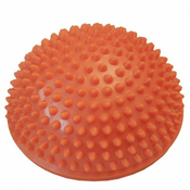 Masaža lopta Half Ball - 16 cm - narancasta