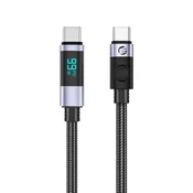 Orico Orico LDC2C USB-C v USB-C PD kabel, 100W, LED, 480Mbps, 3m - črn