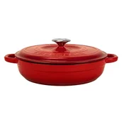 Cast iron saucepan, 28cm/3.26 L, New Heritage, Red - LAVA